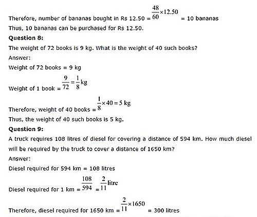 NCERT Solutions For Class 6 Maths Ratios and Proportions Exercise 12.3 Q4