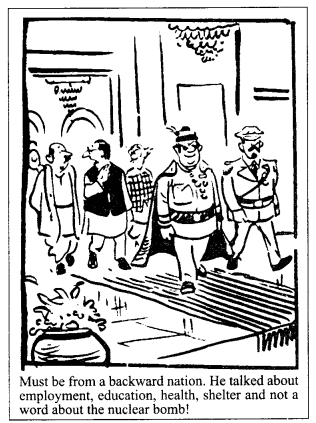 NCERT Solutions for Class 11 Political Science Chapter 9 Peace Picture Based Questions Q1
