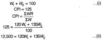 Statistics for Economics Class 11 NCERT Solutions Chapter 8 Index Numbers Q18.1