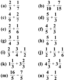 MP Board Class 6th Maths Solutions Chapter 7 भिन्न Ex 7.6