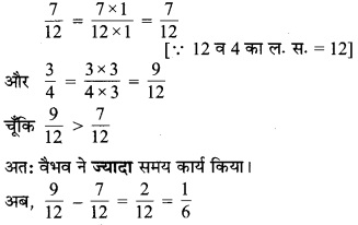 MP Board Class 7th Maths Solutions Chapter 2 भिन्न एवं दशमलव Ex 2.1 