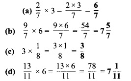 MP Board Class 7th Maths Solutions Chapter 2 भिन्न एवं दशमलव Ex 2.1 