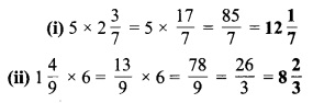 MP Board Class 7th Maths Solutions Chapter 2 भिन्न एवं दशमलव Ex 2.1 