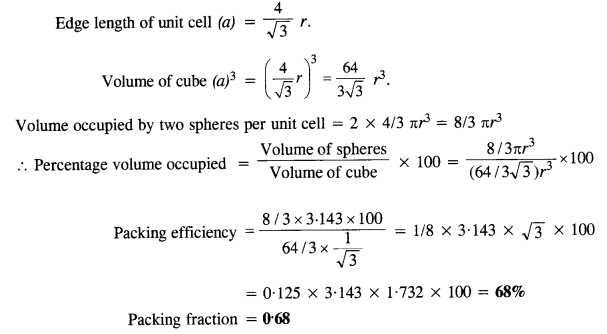 NCERT Solutions For Class 12 Chemistry Chapter 1 The Solid State 7