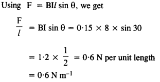 NCERT Solutions for Class 12 Physics Chapter 4 Moving Charges and Magnetism 6