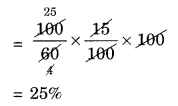 Comparing Quantities NCERT Extra Questions for Class 8 Maths Q7.1