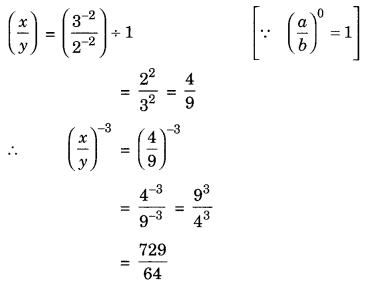 Exponents and Powers Class 8 Extra Questions Maths Chapter 12 Q12.1
