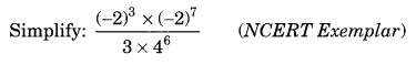 Exponents and Powers Class 8 Extra Questions Maths Chapter 12 Q16