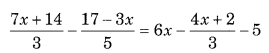 Extra Questions for Class 8 Maths Linear Equations in One Variable Q14