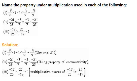 Extra Questions for Class 8 Maths Rational Numbers 01