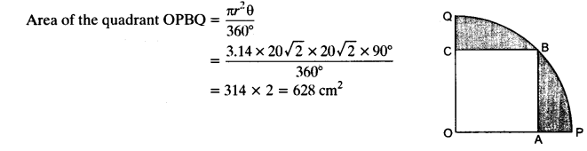 NCERT Solutions for Class 10 Maths Chapter 12 Areas Related to Circles Ex 12.3 20