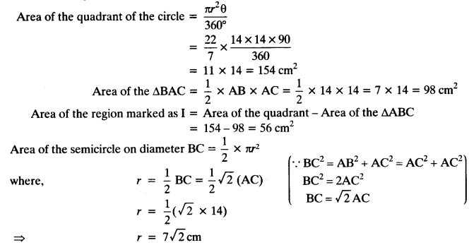 NCERT Solutions for Class 10 Maths Chapter 12 Areas Related to Circles Ex 12.3 23