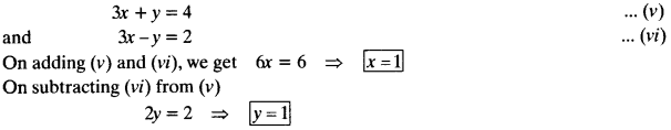 NCERT Solutions for Class 10 Maths Chapter 3 Pair of Linear Equations in Two Variables Ex 3.6 14