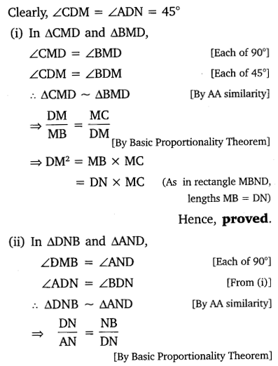NCERT Solutions for Class 10 Maths Chapter 6 Triangles Ex 6.6 5