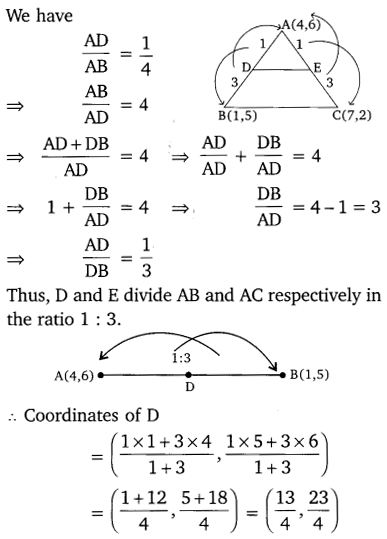 NCERT Solutions for Class 10 Maths Chapter 7 Coordinate Geometry Ex 7.4 11