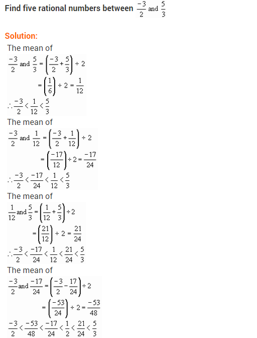 NCERT Solutions for Class 8 Maths Chapter 1 Rational Numbers Ex 1.2 q-5.1