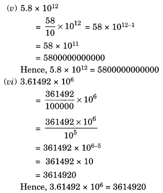 NCERT Solutions for Class 8 Maths Chapter 12 Exponents and Powers Ex 12.2 Q2.1