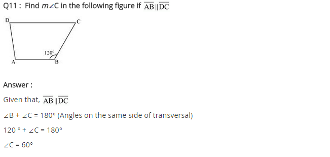NCERT Solutions for Class 8 Maths Chapter 3 Understanding Quadrilaterals Ex 3.3 q-11