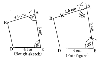 NCERT Solutions for Class 8 Maths Chapter 4 Practical Geometry Ex 4.4 Q1