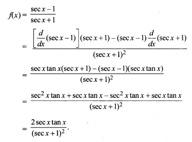 MP Board Class 11th Maths Solutions Chapter 13 सीमा और अवकलज विविध प्रश्नावली img-19