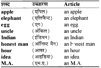 RBSE Class 8 English Grammar Determiners 2